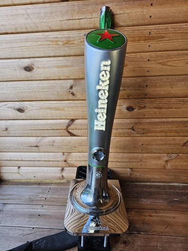 Heineken frozen font - beer, pump