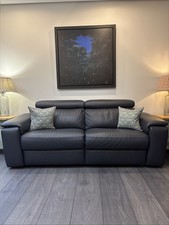 Nicoletti Davide 3 Seater Leather Sofa