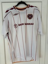 HEARTS  Football Club 2007/ 2008 Away Shirt  - XL Hearts FC HMFC