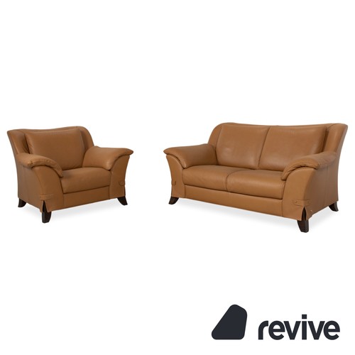 Natuzzi leather set - natuzzi, 2
