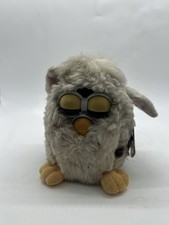 Vintage Furby Tiger Electronics Original Kids Toy Collectable  Grey White