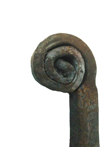Wrought iron decoration spears