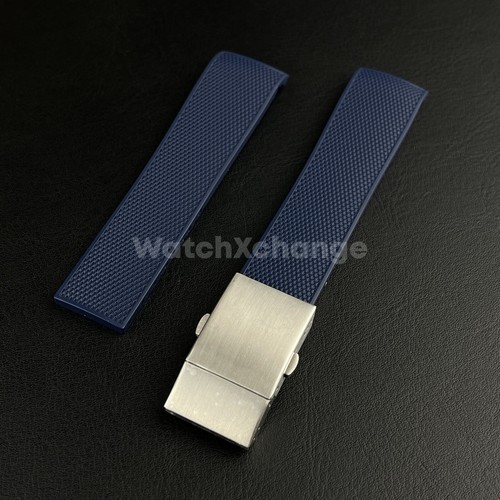 Blue rubber watch - blue, for