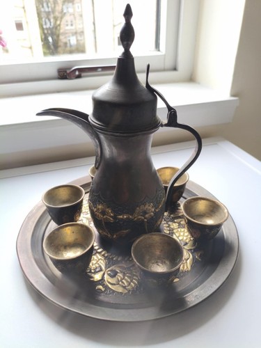 Antique arabic dallah - antique, coffee