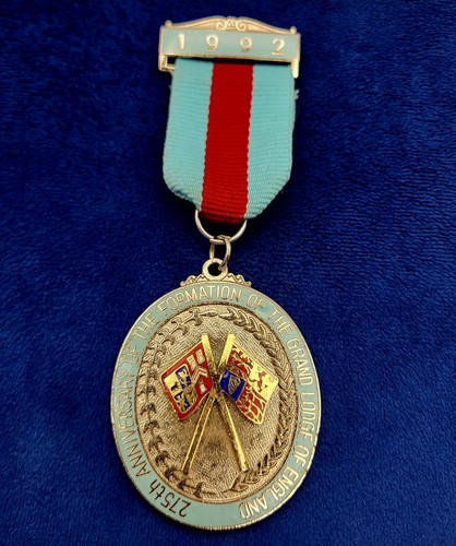 1992 masonic jewel - 1992,