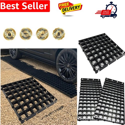 Plastic paving driveway grid - plastic,