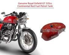 Genuine Royal Enfield GT 535cc Continental Red Fuel Petrol Tank