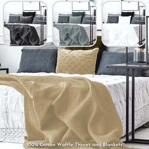 100 cotton waffle weave - cotton,