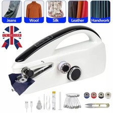 🔥 Handheld Sewing Machine Cordless Home Hand Held Mini Portable Stitch Clothes