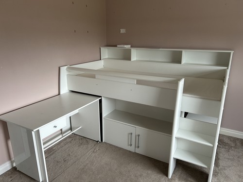 Kids mid sleeper cabin - kids, bed