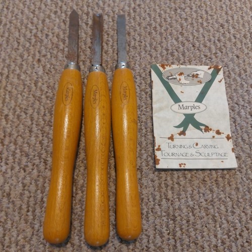 Marples wood turning - 3x,