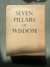 Seven Pillars of Wisdom by T.E. Lawrence August 1935 Hardback Edition