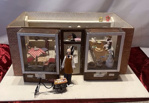 Doll house double fronted - house, shop