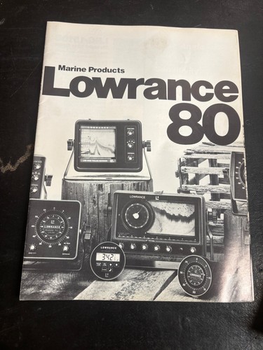Lowrance marine products 1980 - lowrance,