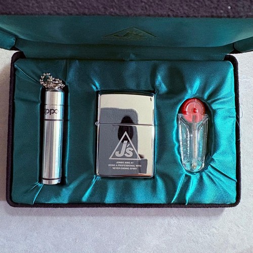 Zippo jumbo ozaki lighter set - zippo,