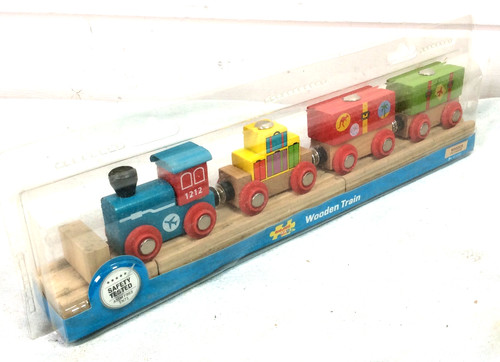Wooden train airport express - train,