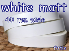 40 mm Wide  Melamine Pre Glued Iron on Edging Tape/Edge Banding White Matt