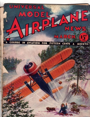 Universal model airplane news - model,