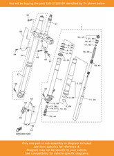 YAMAHA Front Fork Assy (r.h)