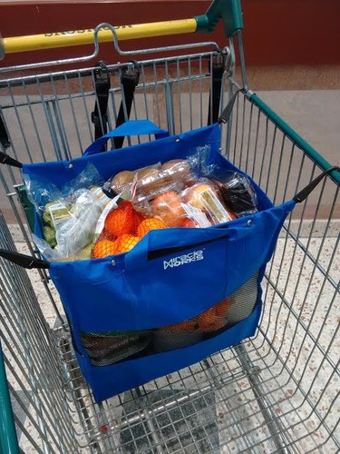 Supermarket shopping trolley - shopping,