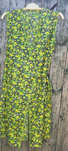 Vintage 1950s full pinny - ,
