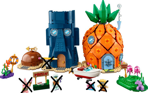 Lego spongebob squarepants - spongebob,