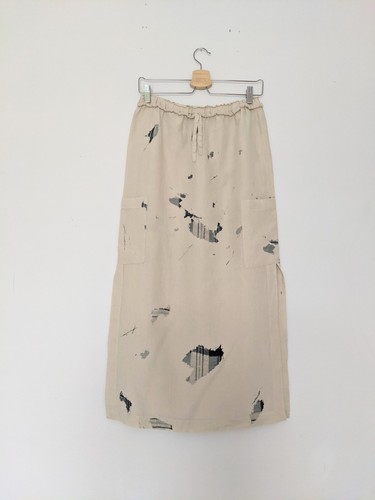 Shirin guild linen skirt - skirt, with