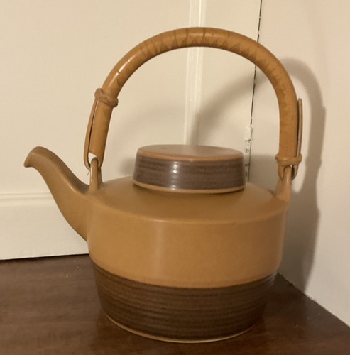 Vintage purbeck pottery teapot - pottery,