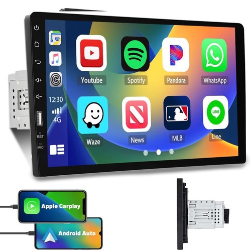 Single din car stereo - 9", touch