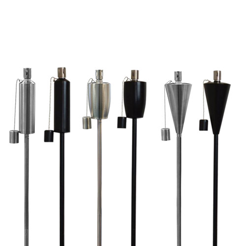 Garden fire tiki torches metal - garden,