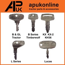5 Key Master Set for Kubota