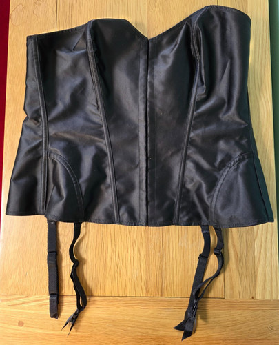 Vintage splendour black satin - vintage,