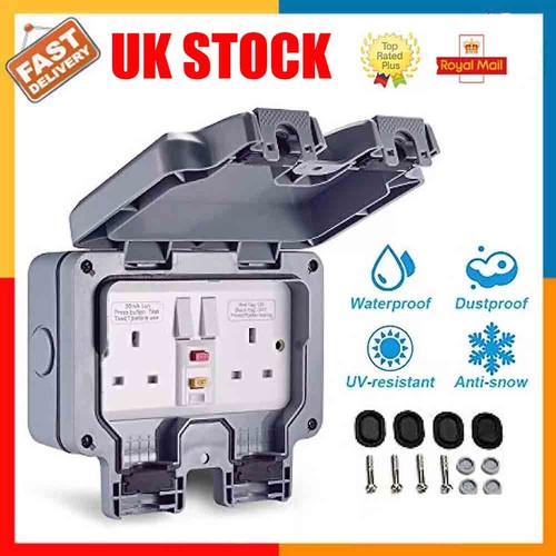 Ip66 waterproof outdoor 13a - ip66,