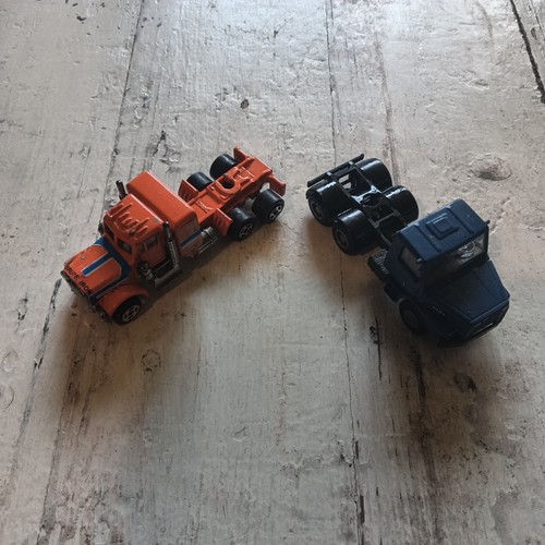 Two trucks lorry for model - trucks,