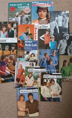 Vintage knitting patterns - vintage,
