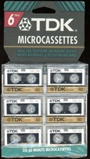 TDK MC-60 Micro Cassette Blank