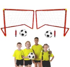 Kids Football Soccer Goal Set