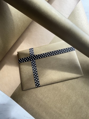 Wrapping paper matt - wrapping, gold