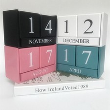 Wooden Perpetual Calendar DIY