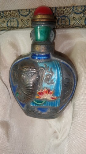 Antique snuff bottle - antique,