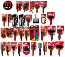 MIKKI GROOMING DOG PUPPY GROOMING TOOLS EQUIPMENT COMBS BRUSH SLICKER MATT KNOTS