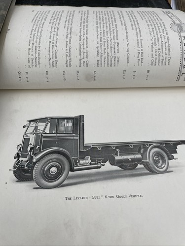 Early leyland lorry - leyland, bull/