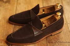 Oliver Sweeney Trobole Brown Suede Loafers Shoes Men's UK 8.5 US 9.5 EU 42.5