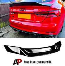Audi A5 S5 RS5 B9 Sportback Gloss Black Rear Ducktail Boot Spoiler Wing 2017+