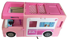 Barbie 3 In 1 Dream Camper Van Expandable Pink (Without Accessories) 2019 Mattel