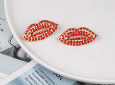 ZARA Style Large Red Crystal