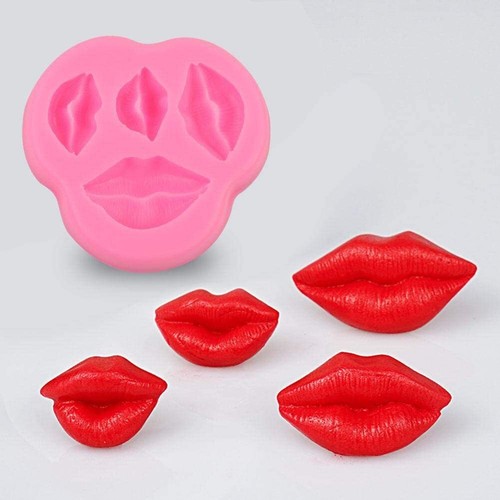 Lips silicone mould chocolate - mould,