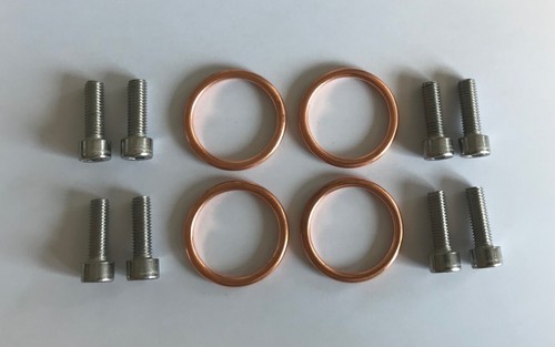 Copper exhaust gaskets - gaskets, header