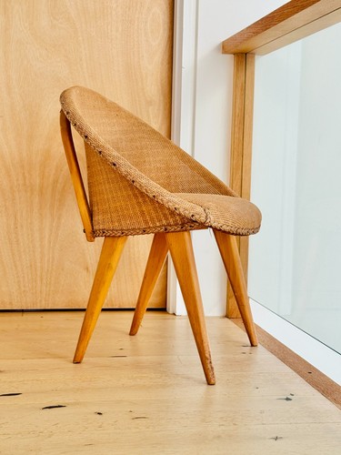 Mid century rattan tub - mid-century,