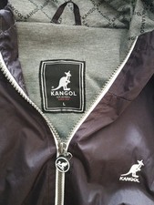 Kangol rainjacket. Black. Size L. Inner lining, waterproof. Excellent 